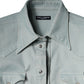 Dolce & Gabbana Light Blue Cotton Button Down Casual Shirt