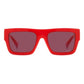 Missoni Red Plastic Sunglasses
