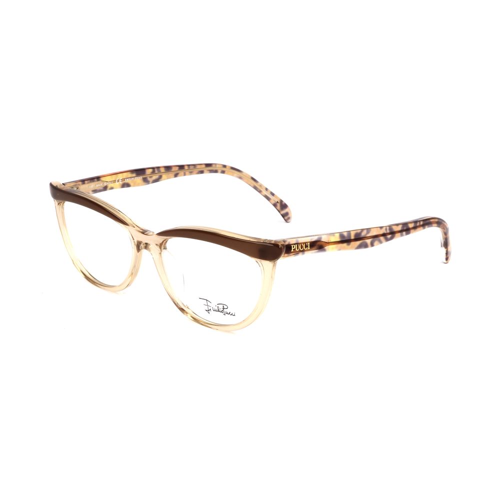 Emilio Pucci Brown Plastic Glasses (Frames)