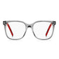 Hugo Boss Gray Acetate Glasses (Frames)