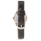 Folli Follie Gray Leather Dress Watch