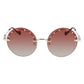 Liu Jo Gold Metal Sunglasses