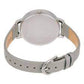 Olivia Burton Gray Leather Dress Watch