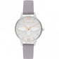 Olivia Burton Purple Synthetic Leather Watch