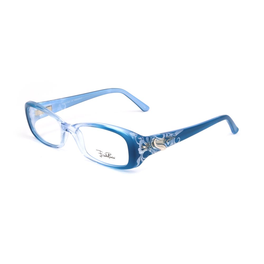 Emilio Pucci Blue Plastic Glasses (Frames)
