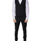 Dolce & Gabbana Black Wool MARTINI Formal 3 Piece Suit