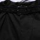 Dolce & Gabbana Black Cotton Stretch Skinny Men Dress Pants