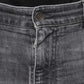 Dolce & Gabbana Dark Gray Tattered Cotton Skinny Denim Jeans