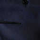 Dolce & Gabbana Blue Polyester Formal Tuxedo Pants