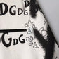 Dolce & Gabbana White Printed Cotton Jogger Sweatpants Pants