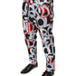 Dolce & Gabbana Multicolor Cotton Monogram Skinny Denim Jeans
