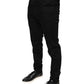 Dolce & Gabbana Black Cotton Stretch Skinny Men Denim Jeans