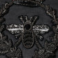 Dolce & Gabbana Gray Crown Bee Embroidery Pullover Sweater