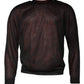 Dolce & Gabbana Maroon Polyester Crew Neck Pullover Sweater