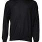 Dolce & Gabbana Black Cashmere Crew Neck Pullover Sweater