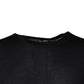 Dolce & Gabbana Black Cashmere Crew Neck Pullover Sweater