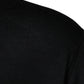 Dolce & Gabbana Black Cashmere Crew Neck Pullover Sweater
