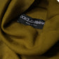 Dolce & Gabbana Brown Cashmere Turtleneck Pullover Sweater