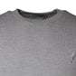 Dolce & Gabbana Light Gray Wool Crew Neck Pullover Sweater