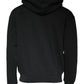 Dolce & Gabbana Black Logo Plaque Hooded Full Zip Sweater