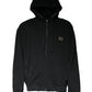 Dolce & Gabbana Black Logo Plaque Hooded Full Zip Sweater