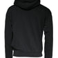 Dolce & Gabbana Black Logo Plaque Hooded Full Zip Sweater