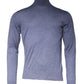 Dolce & Gabbana Purple Blue Long Sleeve Turtleneck Pullover Sweater