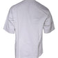 Dolce & Gabbana White Logo Print Cotton Crew Neck T-shirt