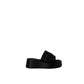 Furla Black Leather Sandal