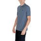 Calvin Klein Gray Cotton Polo Shirt