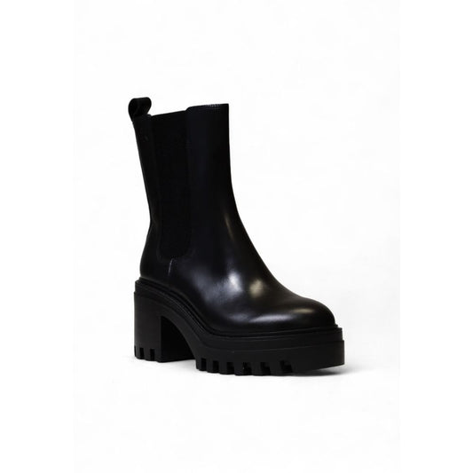 Calvin Klein Black Leather Boot