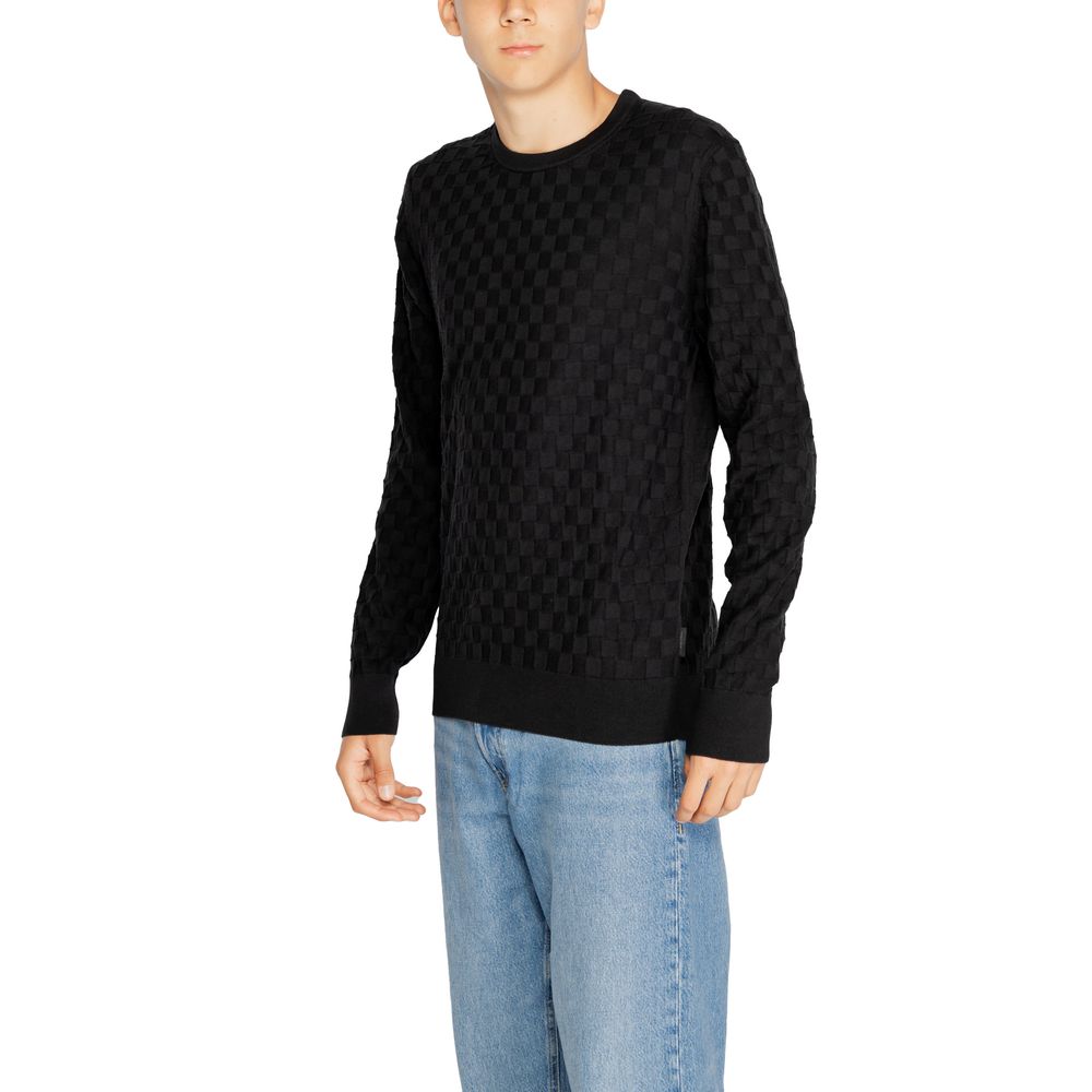 Calvin Klein Black Cotton Cotton T-Shirt