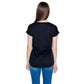 Vila Clothes Black Cotton Tops & T-Shirt