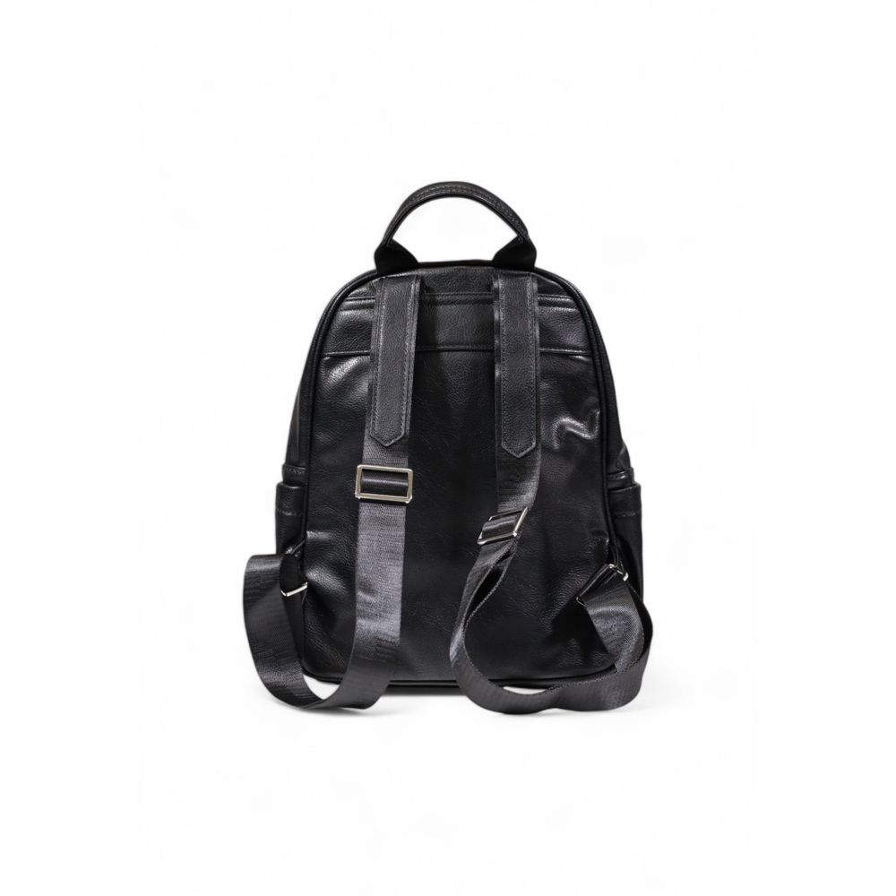 Replay Black Polyester Backpack