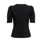 Only Black Cotton T-Shirt