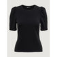 Only Black Cotton T-Shirt