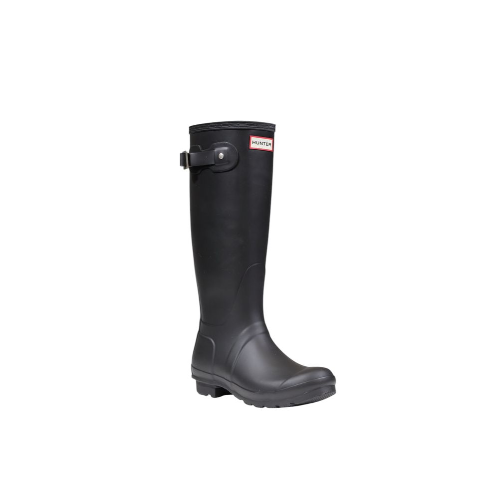 Hunter Black Polyester Polyester Boot