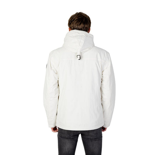 Napapijri White Polyamide Jacket