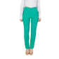 Sandro Ferrone Green Polyester Jeans & Pant