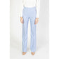 Sandro Ferrone Blue Viscose Jeans & Pant