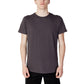 Jack Jones Gray Cotton Cotton T-Shirt