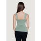 Vero Moda Green Viscose Tank Top