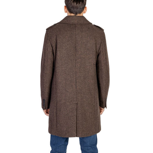 Antony Morato Brown Wool Jacket