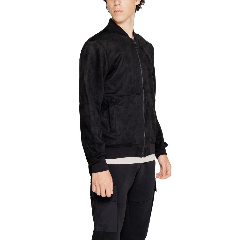 Antony Morato Black Polyester Jacket