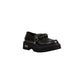 Cult Black Leather Platform Pumps