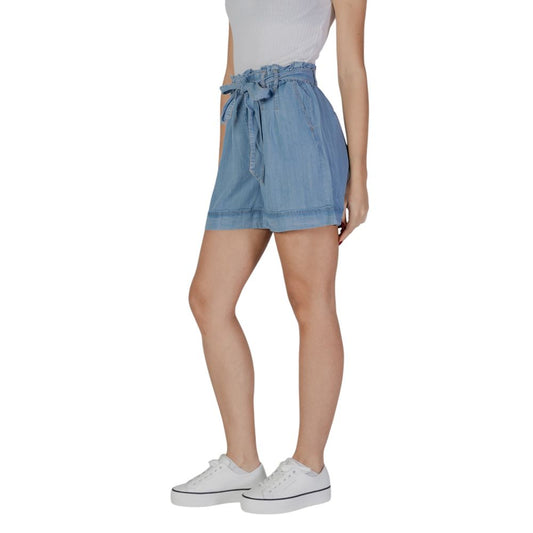 B.Young Light Blue Lyocell Short