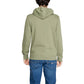 Emporio Armani Underwear Green Cotton Hoody