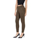 ICHI Green Polyester Skinny Pant