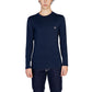 Emporio Armani Underwear Blue Cotton Shirt