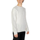 Hamaki-Ho White Marabou Sweater